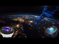 Proiettore Galaxy a stelle a LED con riproduzione musicale Bluetooth per una distanza di proiezione di 3-5m