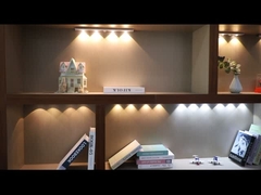 Argento sotto armadio luci a strisce Voltaggio AC 5V 1A Batteria 900mA