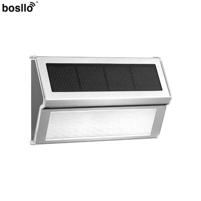 Un buon prezzo. Lampade per pareti solari in acciaio inossidabile IP55 impermeabile a parete Lampade per giardino solari montate a parete in linea