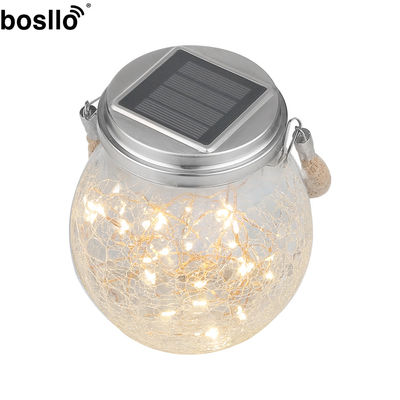 Un buon prezzo. Lampada solare decorativa 3000K Lampada a energia solare con tappo di vetro in plastica in linea