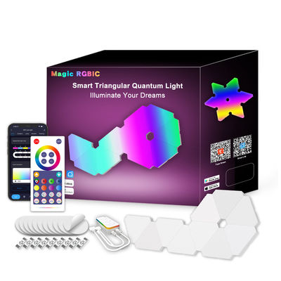 Buon prezzo OEM Cambiamento di colore LED Luci da parete Bluetooth fai da te colore bianco in linea