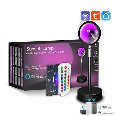 Buon prezzo UKCA Desktop Atmosphere Light Remote Control Lampada di illuminazione tramonto in linea
