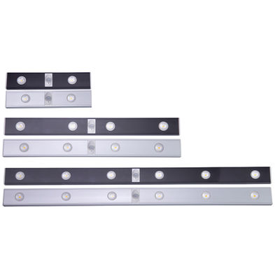 Buon prezzo Argento sotto armadio luci a strisce Voltaggio AC 5V 1A Batteria 900mA in linea