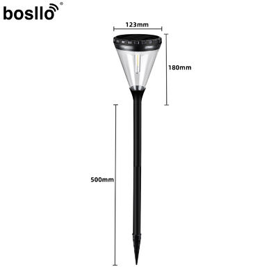 Un buon prezzo. Livello di impermeabilità IP65 Lampade esterne a LED solari con materiale ABS PC in linea