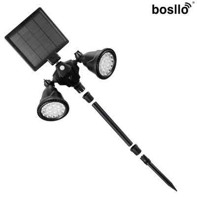 Un buon prezzo. IP65 Lampade solari esterne Lampada ad induzione solare 8m Distanza di induzione in linea