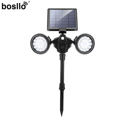 qualità 6V 500MA Lampade da giardino solari Nere Lampade da giardino solari esterne fabbrica