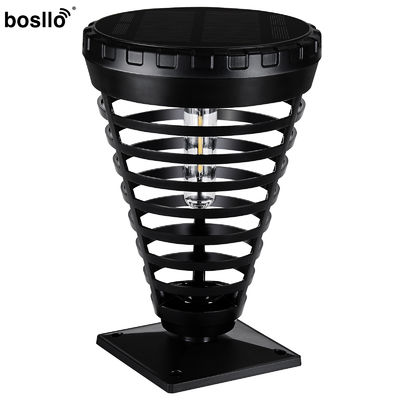 Un buon prezzo. IP65 resistente all'acqua luce di sicurezza solare nero Certificato CE in linea