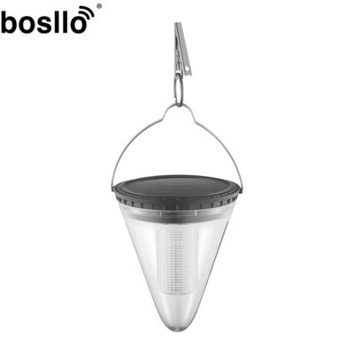 Buon prezzo Lampada solare decorativa trasparente ricarica automatica Lampade da giardino impermeabili in linea