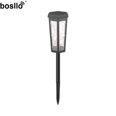 Un buon prezzo. Luce calda 3000K Lampade da giardino solare Decorative Montaggio a pavimento IP44 in linea