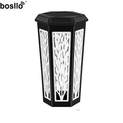 Buon prezzo Giardino nero luci solari 8-10 ore di lavoro con atmosfera accogliente in linea