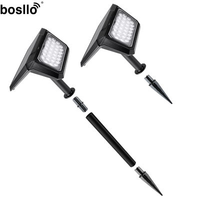 Un buon prezzo. Luci esterne a energia solare 400/200 lumen con 8-10 ore di lavoro e 30LED in linea