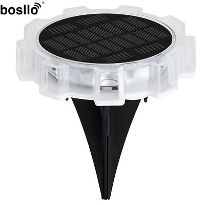 Un buon prezzo. 8h Lampada a parete ABS/PC RGB traslucida con batteria 3.7V 800MAH Li-ion 14500 e ricarica solare automatica in linea