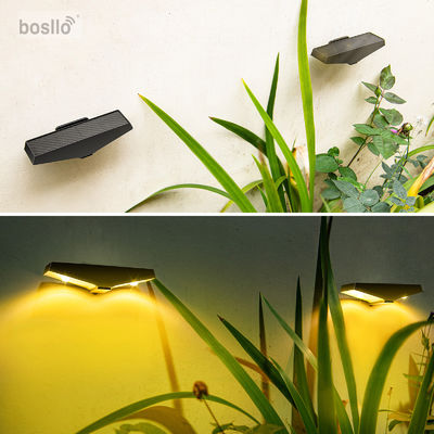 Buon prezzo Dispositivo solare a silicio monocristallino Lampade da giardino solare per esterni 11.8*3.4*2cm Dimensione del prodotto in linea