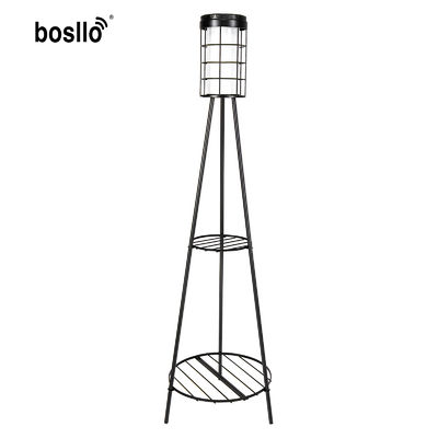 Un buon prezzo. Retro Solar Lights Solar Floor Lights Solar Lantern With Plant Stand USB rechargeable in linea