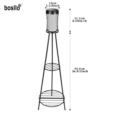 Un buon prezzo. Powerful Solar Garden Light with 3.7V 1200mAh Battery Capacity and USB Charging in linea
