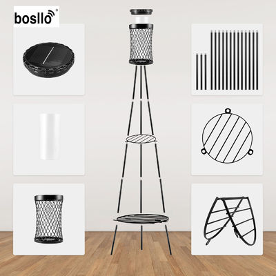 Un buon prezzo. Color Temperature Options Waterproof Solar Powered Flower Stand Lights with 1200mAh Battery Capacity and USB Rechargeable in linea