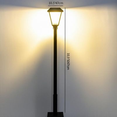 Un buon prezzo. Luci solari da esterno a risparmio energetico ed ecologiche in bianco caldo, dimensioni 10.5*10.5*47cm in linea